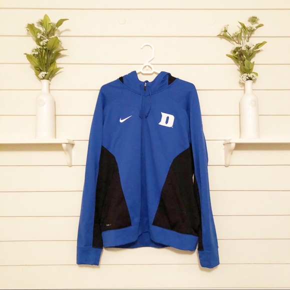 Nike Other - Nike Elite thermafit Duke Blue Devils  Zip Up